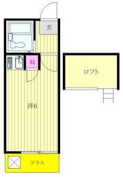 清水ヶ丘アビタの間取り画像