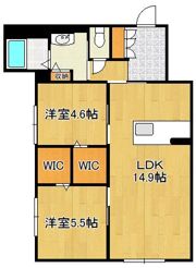 シャーメゾン静の間取り画像
