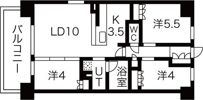 アーバンパーク淡路の間取り画像
