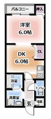 第2中田マンションの間取り画像