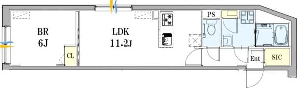 プラティーク品川中延の間取り画像