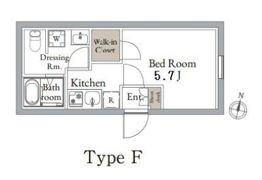 LiveFlat東高円寺Ⅱの間取り画像