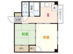 奥ビルの間取り画像