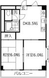 ヴィラ旭の間取り画像
