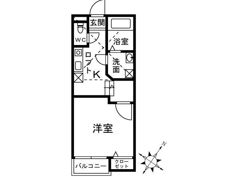 クレオ吉塚伍番館の間取り画像
