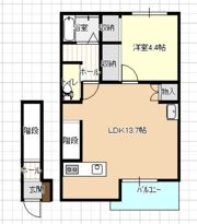 Luce（ルーチェ）の間取り画像