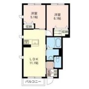 エトワルAの間取り画像