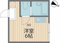 ユナイト井土ヶ谷 サンディアゴの杜201号室の間取り画像