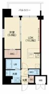 グランカーサ新大阪SOUTHの間取り画像