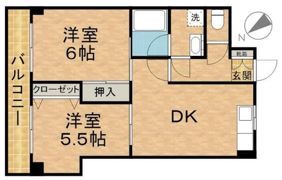クリフ若木Ⅰの間取り画像