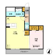 プリムヴェール 十六番館の間取り画像