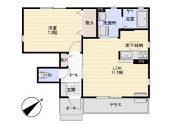 エクセルメゾンⅤ Bの間取り画像