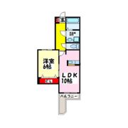 アネックスM3の間取り画像