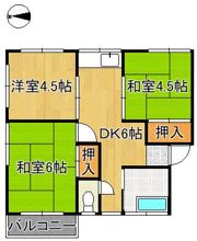 第2コーポ松本の間取り画像