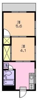 第3清水コーポの間取り画像