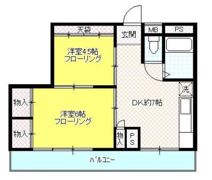 ピース荻窪の間取り画像
