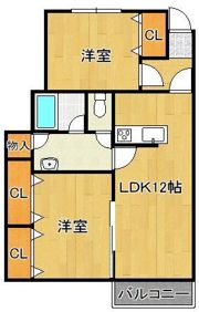 ブラッコムIの間取り画像