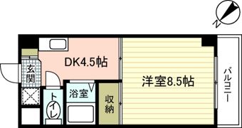 モーニングパークの間取り画像
