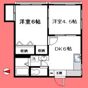 ホワイトハイムタナカの間取り画像
