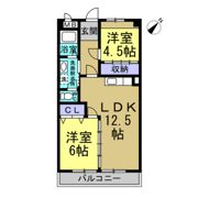 サンシティ東海ビルの間取り画像