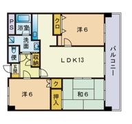 プレザント博多南の間取り画像