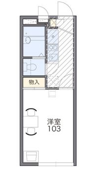 レオパレスグレイスの間取り画像