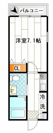 ヒルトップクラブハウス横浜山手の間取り画像