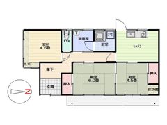 小舞木町（小沢様）戸建ての間取り画像