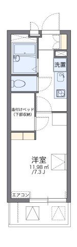 レオパレスアンビシオンの間取り画像