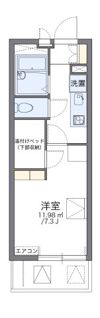 レオパレスアンビシオンの間取り画像