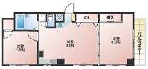 サンロイヤル新屋敷の間取り画像