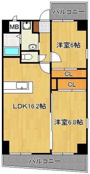 S-FORT小倉の間取り画像