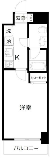 PARKSQUARE国府台の間取り画像