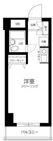 サンセール神楽坂の間取り画像