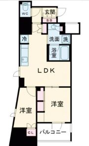 Brillia ist 墨田曳舟の間取り画像