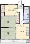 尾野スカイハイツ2の間取り画像