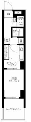 ライオンズプラザ伊勢佐木町通りの間取り画像