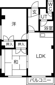 フォレストビレッジ共栄の間取り画像