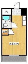 歯大前スカイマンションの間取り画像