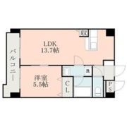 クイール南熊本の間取り画像