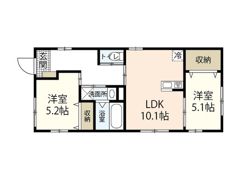 Petit Maison舟入本町の間取り画像