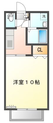ハートⅢの間取り画像