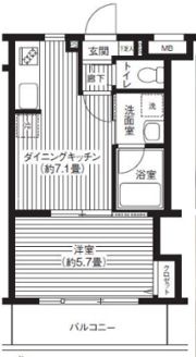 フェリーチェ登戸の間取り画像