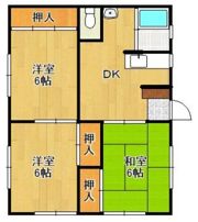 コーポラス荒井の間取り画像