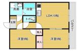ピュアステージイタノの間取り画像