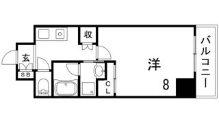 マリンシティ三宮の間取り画像