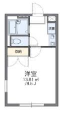 レオパレスプレミールY’sの間取り画像