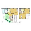 長尾元町戸建貸家の間取り画像
