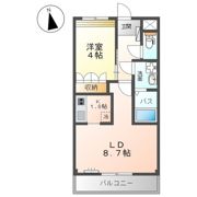 サニー コンフォースの間取り画像