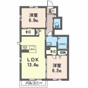 アイエーデル Ⅱの間取り画像